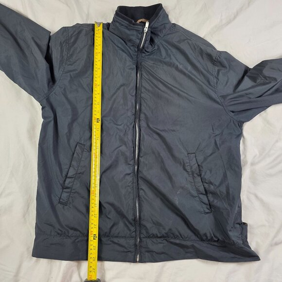 Peter Millar Mens Large Black Lightweight Full Zip Jacket Outdoors Casual - Picture 10 of 11